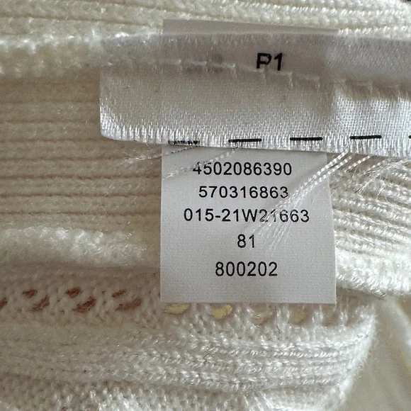 White House Black Market Cream Cardigan - Picture 7 of 7